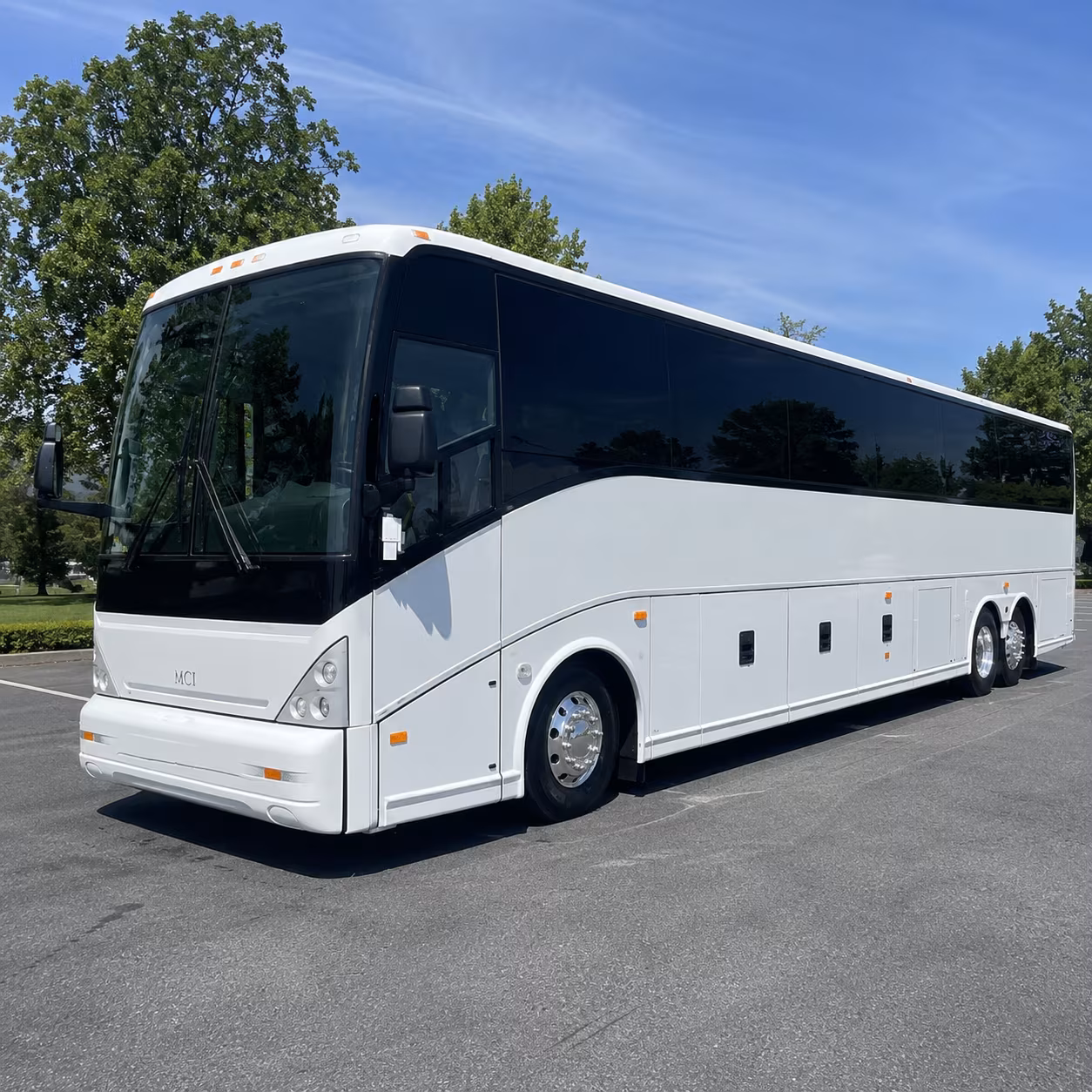 plano bus rental service area